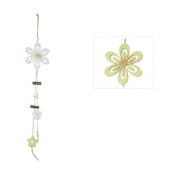 Dekohänger Aus Holz - Blume - Ca. 64 X 12 Cm - 1 Stück 8 Dekohänger Aus Holz - Blume - Ca. 64 X 12 Cm - 1 Stück -Wohndeko blume0
