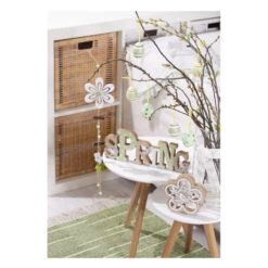 Dekohänger Aus Holz - Blume - Ca. 64 X 12 Cm - 1 Stück 9 Dekohänger Aus Holz - Blume - Ca. 64 X 12 Cm - 1 Stück -Wohndeko blume4