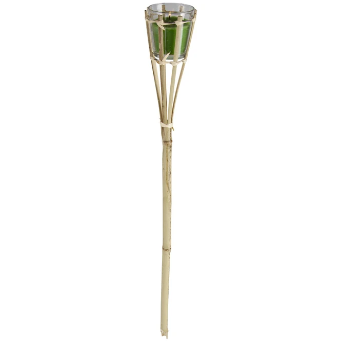 Gartenfackel - Citronella - Aus Bambus - Ca. 7,5 X 7,5 X 76 Cm - 1 Stück 4 Gartenfackel - Citronella - Aus Bambus - Ca. 7,5 X 7,5 X 76 Cm - 1 Stück – Bild 2