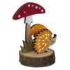 Standdeko - Igel - Aus Holz - Ca. 7,5 X 12,5 Cm -Wohndeko igel2 neu