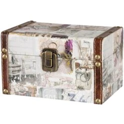 Truhe - Aus Holz - Verschiedene Größen 9 Truhe - Aus Holz - Verschiedene Größen -Wohndeko klein