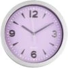 Wanduhr - Ø = 20 Cm - Flieder 1 Wanduhr - Ø = 20 Cm - Flieder -Wohndeko lila6
