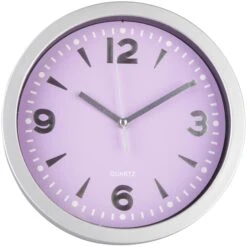 Wanduhr - Ø = 20 Cm - Flieder