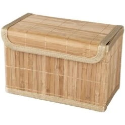 Aufbewahrungskiste - Aus Bambus - Natur - Verschiedene Größen