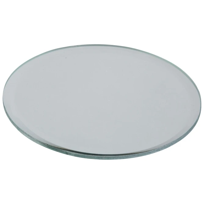 Kerzenuntersetzer - Aus Glas - Ø = 13 Cm - Kreis 3 Kerzenuntersetzer - Aus Glas - Ø = 13 Cm - Kreis