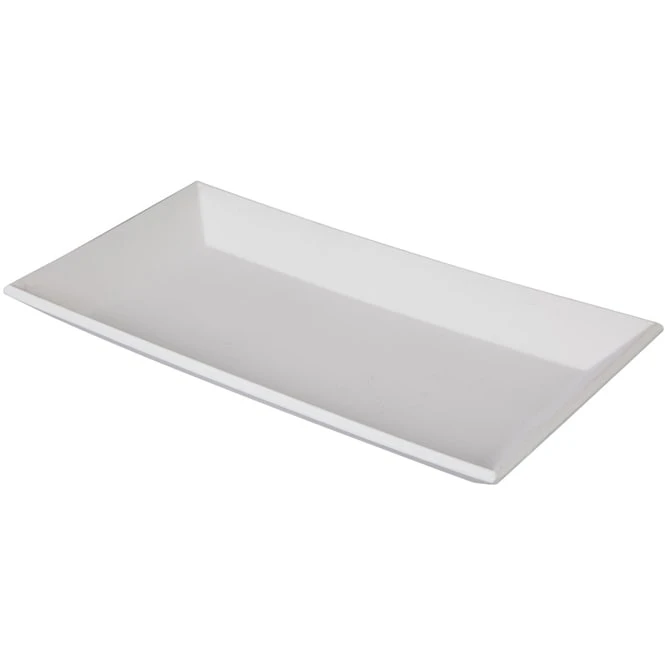 Tablett - Aus Holz - Ca. 40 X 20,5 X 4 Cm - In Weiß 4 Tablett - Aus Holz - Ca. 40 X 20,5 X 4 Cm - In Weiß – Bild 2