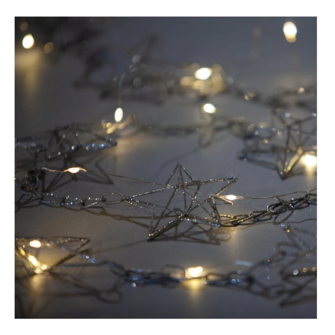 LED-Girlande - Sterne - Ca. 150 X 7 Cm - 1 Stück 6 LED-Girlande - Sterne - Ca. 150 X 7 Cm - 1 Stück – Bild 4