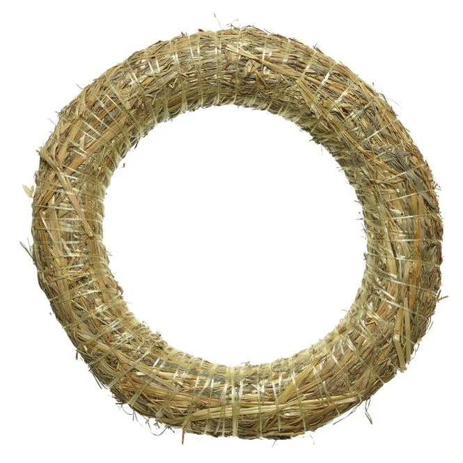 Dekokranz - Aus Stroh - Ø = Ca. 35 Cm 4 Dekokranz - Aus Stroh - Ø = Ca. 35 Cm – Bild 2