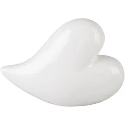 Dekoherz - Aus Keramik - 9 X 3,5 X 6,5 Cm - Verschiedene Farben 7 Dekoherz - Aus Keramik - 9 X 3,5 X 6,5 Cm - Verschiedene Farben -Wohndeko wei26